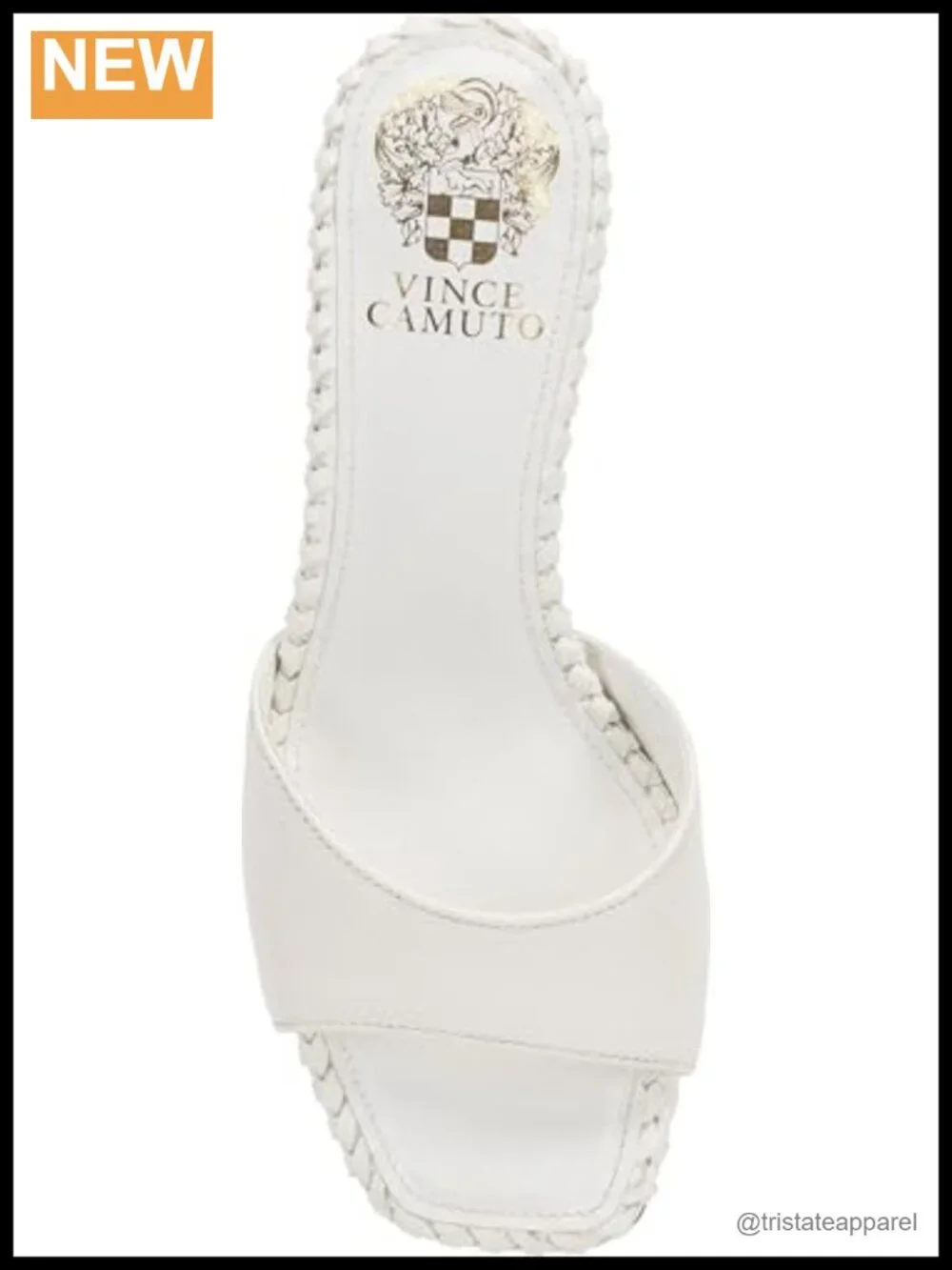 Stiletto Heel Stitched Mule Sandal Open Toe Ankle Strap Formal